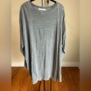 We The Free Long Sleeve Gray Tee